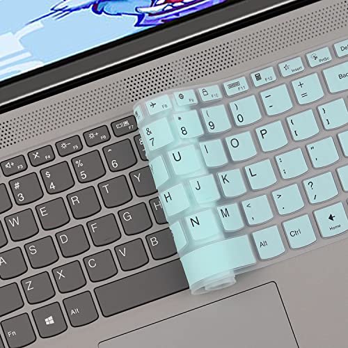 Keyboard Cover for 2021 2020 Latest Lenovo Ideapad 5 15IIL05 15.6" /Ideapad Flex 5 15IIL05 /Ideapad Slim 7 15 15.6" |New Lenovo Flex 5 15 15.6 (with Numeric Keypad) US Keyboard Cover - color: Hot blue