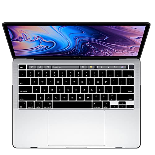 IBENZER Compatible with MacBook Pro 13 Inch Case M2 M1 2026 2025 2024 2023 2022 A2338 A2289 A2251 A2159 A1989 A1706 A1708, Hard Shell Case & Keyboard Cover for Mac Pro 13, Black, T13BK+1A - color: Black