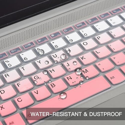 CaseBuy Keyboard Cover for 2026 2025 Lenovo IdeaPad 1/IdeaPad 1i 15.6" 15IGL7 15ADA07 15IAU7 15ALC7 15IJL7, Lenovo V15 G4(2024), V15 G3, V15 G2, Lenovo IdeaPad Slim 3 3i 5 5i Protector-Ombre Pink - color: Ombre Pink