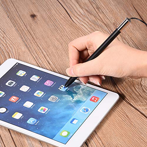 Tyenaza Stylus Pen, Resistance Capacitive Touch Screen Spring Stylus with Dock for Car Navigation, Compatible with Most Devices Equipped with A Capacitive Touch Screen