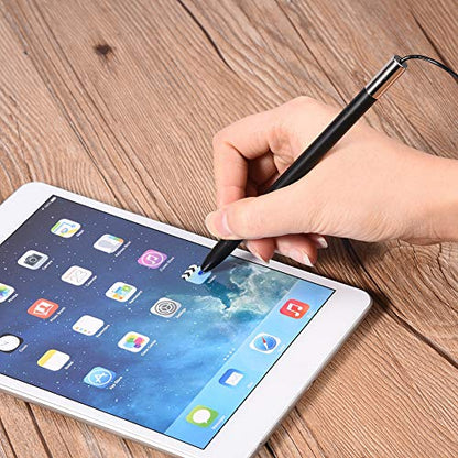 Tyenaza Stylus Pen, Resistance Capacitive Touch Screen Spring Stylus with Dock for Car Navigation, Compatible with Most Devices Equipped with A Capacitive Touch Screen