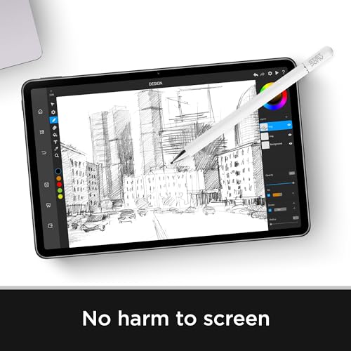 Stylus Pen, Universal Capacitive Magnetic Cap Kid Child Drawing Disc tip Pencil for Touch Screen Tablet/Apple iPad&iPhone/Samsung Galaxy Tab/Fire HD/Touch Laptop/Smart Phone/Class