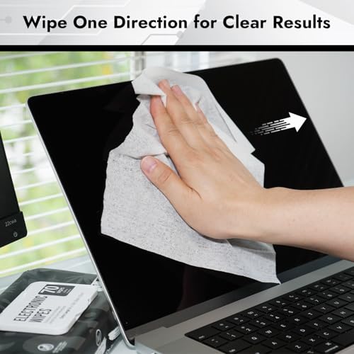Air Jungles Electronic Wipes Screen Cleaner 70 Ct (Pack of 3), XL 8x10 Inch | No Cloth Needed, Cleaning LED Screen, TV, Computer, Tablet, Phone, Laptop, Monitor, Smart Watch, Headphone & Gaming Equipment - size: 70 Count (Pack of 3)