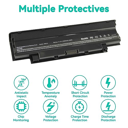 Fancy Buying J1KND Laptop Battery for Dell N5050 N5010 N5030 N5040 N7010 N7110 N4010 N4110 M5030 M5010 M5110, Vostro 3450 3550 3750 3550N