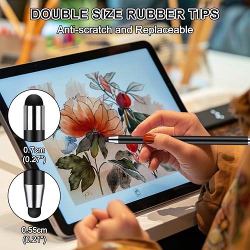 Stylus Pen [10 Pack] Universal Capacitive Touch Screen Pens - color: 10 black/white