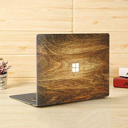 Ultra Thin Protective Cover Skin Decal Sticker for Microsoft Surface Laptop 5 (2022 Release)/Laptop 4/Laptop 3 13.5", Easy Apply, Anti-Scratch, Residue Free Vinyl Skin [Wood Texture] - color: Wood Texture, size: Surface Laptop5/4/3-13.5''