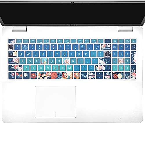 Keyboard Cover Skin for 2021 2020 2019 Dell Inspiron 15 5501 5502 5505 5508 5584 5590 5593 5598 15.6" / Inspiron 15 7000 7590 7591 7501 7506 7706 7790 / Vostro 7590 5590 7500,Rose - color: Rose