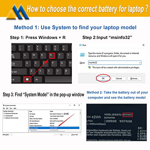 B31N1912 C31N1912 Laptop Battery Replacement for ASUS VivoBook asus 14 E410M E410MA L410M L410MA E410KA F414MA E510MA E510KA L510MA R522MA L410MA L410MA-BV058TS L510ma-wb04 E510KA-EJ033TS 11.55V 42Wh - size: 7.49*3.86*0.22 inch B31N1912