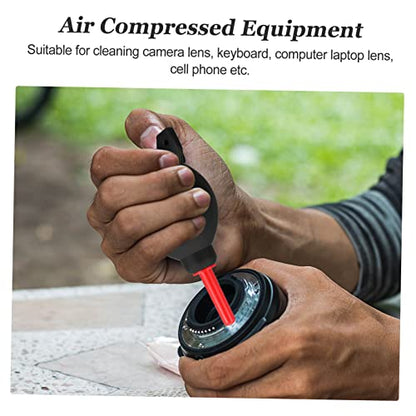 jojofuny 4pcs Portable Camera Lens Air Blower for Dust Cleaning for Laptop Mobile Device and Keyboard Maintenance Ergonomic Design for Easy Handling