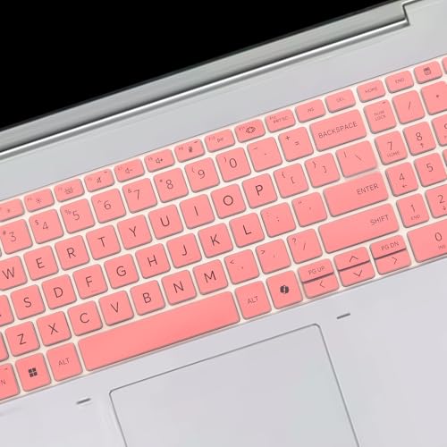 Keyboard Cover for HP ProBook 460 G11 /ProBook 465 G11 16 inch Laptop & 2025-2024 HP ProBook 460 465 16 inch Laptop Accessories Protective Keyboard Cover Skin US Layout-Pink - color: Pink