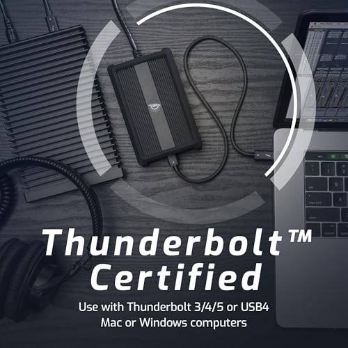 OWC Thunderbolt 4 10G Ethernet Adapter | Thunderbolt 4 (40Gb/s) - Over 900MB/s - 10GBase-T (RJ45) - 10G/5G/2.5G/1G/100Mbps Auto Negotiation - Mac/Windows/Linux