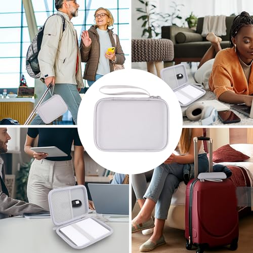 co2CREA Hard Travel Case Replacement for Apple Magic Trackpad (White Case) - color: White Case