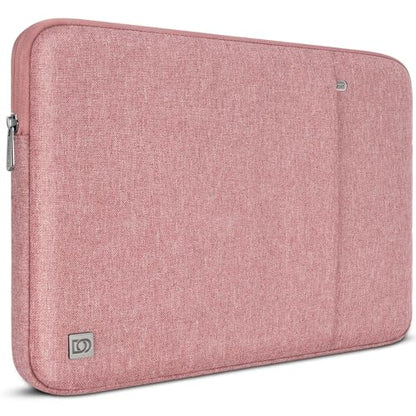 DOMISO 17 inch Laptop Sleeve Case Notebook Bag Protective Carrying Handbag for 17.3" Notebook/Dell Inspiron/MSI GS73VR Stealth Pro/IdeaPad 300 320 321/HP Envy/LG Gram 17"/ASUS ROG Strix GL702VS,Pink - color: Pink, size: 17 inch