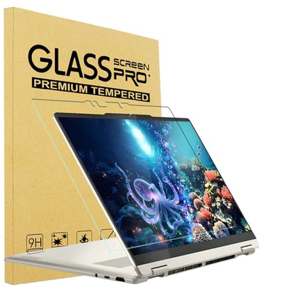 i-Tensodo 14 Inch Tempered Glass Screen Protector for 2026-2025 Lenovo Yoga 7 / 7i 2-in-1 14" (14ILL10 14AKP10) Touchscreen Laptop, 9H, Anti-Scratch - color: Tempered Glass