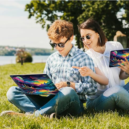 Universal Laptop Skin Sticker with 2 Wrist Pad Skins, Waterproof Scratch Resistant Vinyl Laptop Cover Decal, Cut to Fit for 11–15.6 Inch MacBook HP Dell Lenovo, Lake of Secrets - color: Lake Of Secrets
