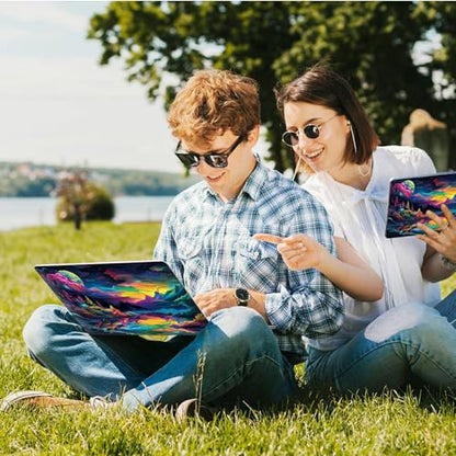 Universal Laptop Skin Sticker with 2 Wrist Pad Skins, Waterproof Scratch Resistant Vinyl Laptop Cover Decal, Cut to Fit for 11–15.6 Inch MacBook HP Dell Lenovo, Lake of Secrets - color: Lake Of Secrets