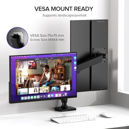 UPERFECT Portable Monitor, 18.5" 120Hz 1080P Laptop Gaming Display | 125% sRGB, HDR, FreeSync, 350 Nits Brightness, VESA Support, Stand Included, USB-C & Mini HDMI Screen for Gaming & Travel - size: 18.5"