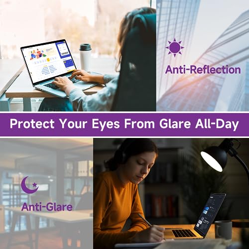 2 Pack 14 Inch Anti Blue Light Screen Protector for HP 14" Laptop/HP Pavilion 14/HP Chromebook 14/HP Stream 14/HP ProBook 14/Acer Chromebook 14/Acer Aspire 14/Acer Chromebook 314|514/Asus Chromebook - size: 14.6 inch with 16:9 aspect ratio