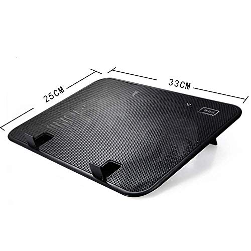 15.6-17 Inch Laptop Cooler Cooling Pad - Slim Portable Powered (2Fans)