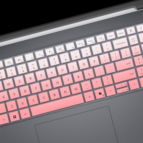 Keyboard Cover for 16" Dell Pro 16/Pro 16 Plus/Pro Max 16 PB16250 PB16255 PC16250 PC16255 MC16250 MC16255 & Pro Max 18 Plus MB1825 (NOT FIT Pro 16 Premium, Dell Pro 3/5/7 16")-Opink - color: Ombrepink