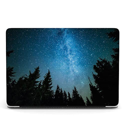 Hard Cover Compatible with MacBook Air 11 inch Case 2015 2014 2013 2012 2011 2010 Realease Model A1465 A1370, Color Printing Matt Plastic Hard Protective Shell Cover Case - Starry Night - color: 1063 Starry night, size: Air 11" 2010-2015(A1370/A1465)