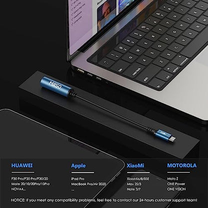 MillSO USB Type C to 1/4 Headphone Adapter TRS 6.35mm Female to USB C Aux Audio Adapter Stereo Jack Adapter for Amplifiers, Mixer, Home Theater, Smartphones, Laptop, 6.35mm Headphones - style: USB-C Male to 1/4 Female