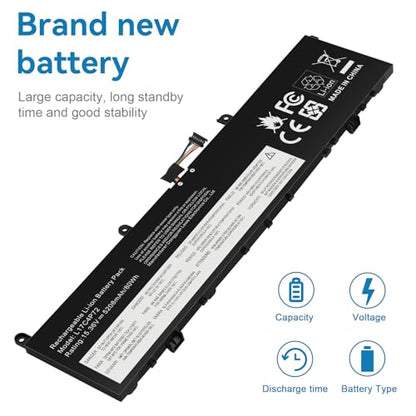 Futurebatt L17C4P72 Laptop Battery Compatible with Lenovo ThinkPad X1 Extreme 1st Gen/2nd Gen ThinkPad P1 1st/2nd Gen Series L17M4P72 01AY968 01AY969 L18M4P71 01YU911 5B10V98091 SB10Q76929 SB10Q76928 - size: L17C4P72