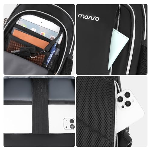 MOSISO Crossbody Bags for Men Women, Small Sling Backpack Chest | Daypack Bag for Outdoor Casual Sports