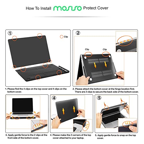 MOSISO Compatible with MacBook Pro 14 inch Case M5 2026 M4 M3 M2 M1 2025-2021 A3427 A3426 A3434 A3112 A3185 A3401 A2918 A2992 A2779 A2442, Case&Bag&Keyboard Skin&Webcam Cover&ScreenFilm,Midnight Green - color: Midnight Green