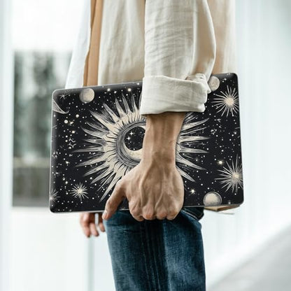 Reusable Universal Laptop Skin Sticker, Cut to Fit for 11.6–15.6 Inch Laptops, Waterproof Protective Film, No-Residue - Cosmic Eye - color: Cosmic Eye