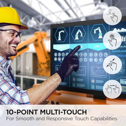 ViewSonic TD3207 32 Inch 1080p Touch Screen Monitor, 10-Point Multi-Touch for Information Kiosks and Public Displays, 7H Hardness Glass, Advanced Ergonomics, HDMI, DisplayPort, USB - style: 32-Inch