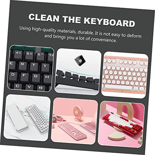Gadpiparty 1set Mechanical Keyboard Key Cap Puller Cleaning Brush Kit for Electronics Maintenance Dust Removal Tool for Laptop and Computer Keyboards