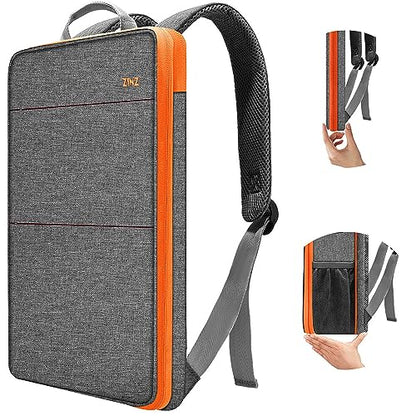 Slim & Expandable Laptop Backpack Water Resistant Backpack Travel Backpack Compatible with MacBook Air/Pro/Neo 13-14 inch, XPS 13/14, Surface 13.5" and Most 13-14 Notebooks，G01OG01 - color: G01og01, size: 13"-14"