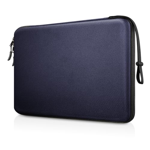 FINPAC Hard Laptop Sleeve Case for MacBook Neo A18 Pro, 13 inch MacBook Air 2026 M5/M4/M3/M2/M1, 14 inch MacBook Pro 2026 M5/M4/M3/M2 Pro/Max, Waterproof Case for Dell, Surface Laptop, Acer, Deep Blue - color: Deep Blue, size: 13-inch MacBook Air/Pro