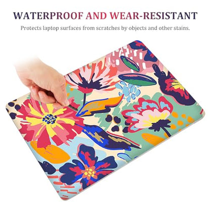 Laptop Notebook Skin Sticker Cover Decal, 12 13 13.3 14 15 15.4 15.6 inch Laptop Vinyl Skin Sticker Cover Art Protector Decal Universal, Graffiti Flower - color: Graffiti Flower