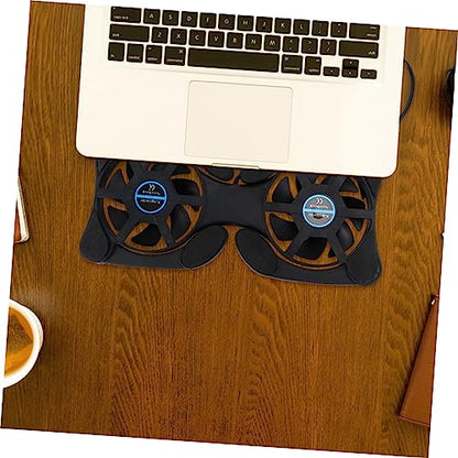 NUOBESTY Notebook Cooler Computer Portable Slim Laptop Cooling Stand