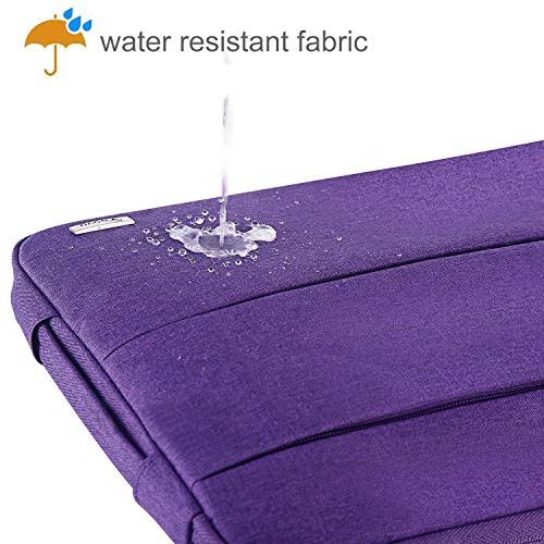 Voova Laptop Sleeve Carrying Case 14 15 Inch Compatible with MacBook Air 15 M2/M3/M4 2022-2025, MacBook Pro 15, Hp Chromebook 14, Waterproof Slim Computer Cover Bag,Purple - color: Purple, size: 14-15 Inch