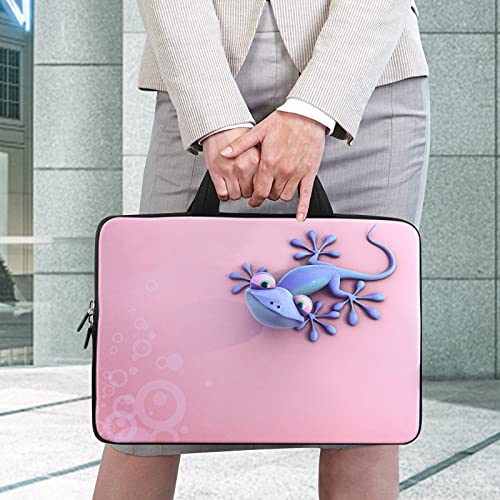 icolor 11 11.6 12 12.1 12.5 inch Laptop Carrying Bag Chromebook Case Notebook Ultrabook Bag Tablet Cover Neoprene laptop Sleeve case chromebook sleeve with Handle Kids Boys Girls Cute Gecko - color: Cute Gecko
