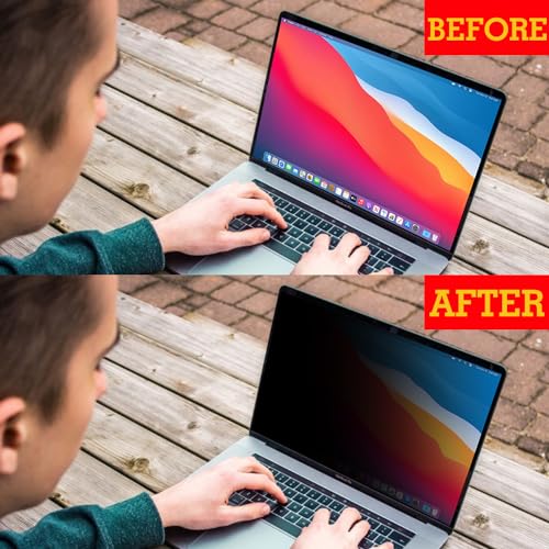 13.3-inch magnetic privacy screen, suitable for laptops with a 16:10 detachable anti-glare filter, reduces blue light/compatible with HP, Dell, Acer, Asus, Samsung, Lenovo and other laptops.
