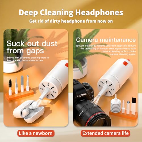 21-in-1 Keyboard Cleaning Kit Laptop Cleaner Computer Screen Cleaning Brush Tool Multi-Function Electronic Clean Gadgets for iPad iPhone Earbuds Headphones Camera Monitor More