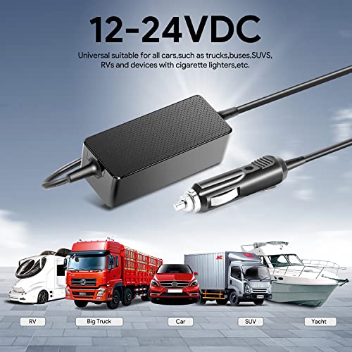 KFD 65W 60W USB C Car Charger 12V-24V DC Adapter for Boost X GBX45 GBX55 GBX75 GBX155 UltraSafe Portable Jump Starter Power Supply Cord GBC011 Boost X Vehicle Car Charger