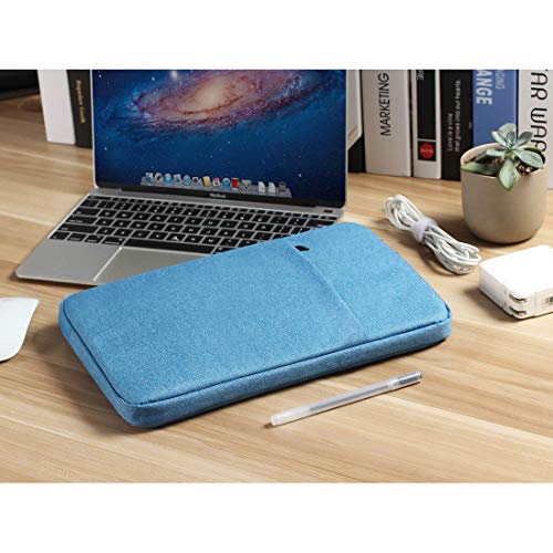 NIDOO 16 inch Laptop Sleeve Carrying Case Computer Protective Cover for 16" ThinkPad E16 Gen 2 / L16 Gen 6/ Z16/ ThinkBook 16 Gen 7 8/15 inch MacBook Air M5 M4/ Dell 16 Plus/HP ASUS Acer - color: Blue, size: 15-16 Inch / Macbook Pro 15 16