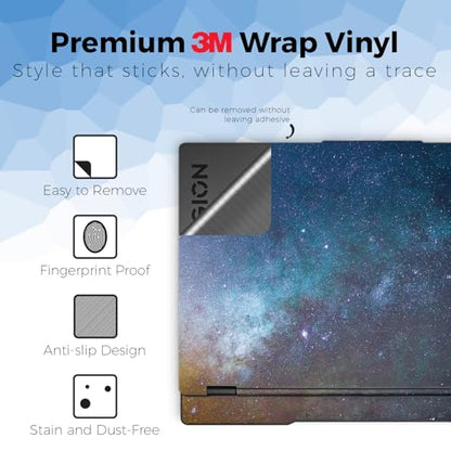 Laptop Skin Compatible with Lenovo Legion 5 Gaming Laptop (15IRX9) 2024 - Astro Sky - Premium 3M Vinyl Protective Wrap Decal Cover - Easy to Apply | Crafted in the USA - color: Astro Sky, size: Legion 5 Gaming (15IRX9) 2024 Full Cover Skin, style: Matte F
