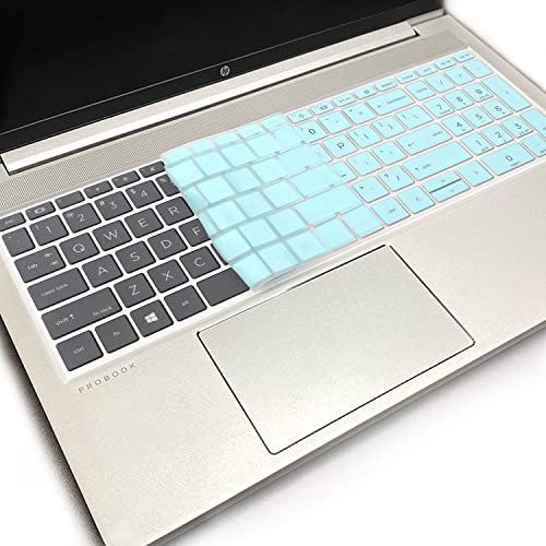 Keyboard Cover for 15.6" HP ProBook 450 G8 G9 G10/ 455 G8 G9 G10/ 650 G8/ HP Zbook Power G8 G9, New HP ProBook 15.6 inch Laptop(NOT fit HP ProBook 450/455/650 G6 G7)-HotBlue - color: HotBlue