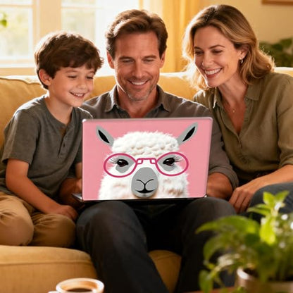 Universal Laptop Skin Sticker Decal for 11.6”12" 13" 13.3" 14" 15" 15.4" 15.6" Reusable Waterproof Scratch-Scratch Resistant Protective Vinyl Laptop Notebook Skin Stickers - Cute Alpaca - color: Cute Alpaca