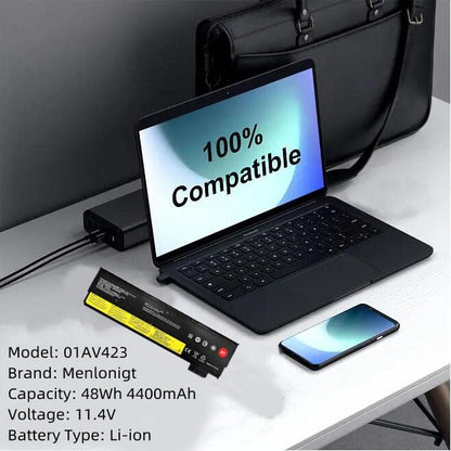 61+ 61 11.4V 24Wh 01AV423 01AV452 t470 T580 T570 P52S T470 Laptop Battery Replacement for Lenovo ThinkPad T470 T480 T570 T580 A475 A485 P51S P52S Series 4X50M08810 01AV422 SB10K97579 01AV424 01AV452 - size: 8.19 x2.56 x0.35 inches 01AV423 BATTERY