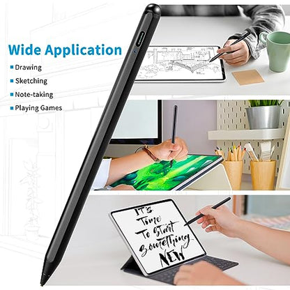 Stylus for Dell Latitude 2 in 1 Pen,1.5mm Fine Tip Pencil Compatible with Dell Latitude 2 in 1 Stylus Pen Black - color: Black