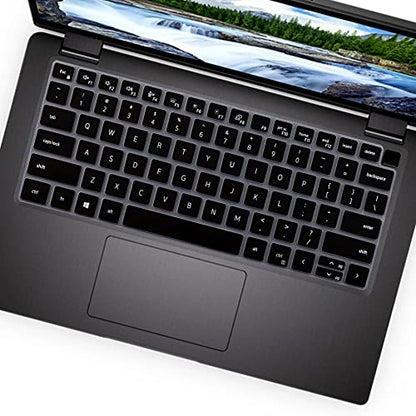 Keyboard Cover Skin for Dell Latitude 14" 7450 7440 7430 7420 7410 /Dell Latitude 5420 5430 5431 5440 5450/Dell Latitude 9420 9430 9440,15.6" Dell Latitude 7520 9510 9520 Keyboard Skin (Black) - color: Black