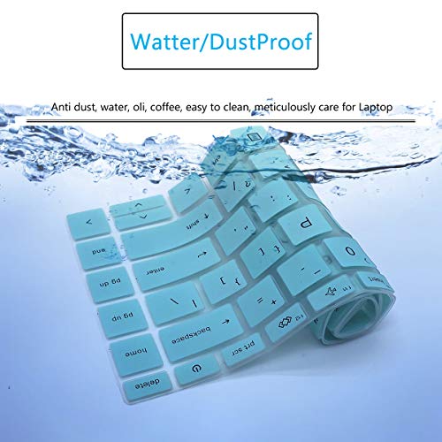 Keyboard Cover Design for 14" HP EliteBook 840 845 G7 G8 Notebook PC Model Accessories Keyboard Protective Skin (Not fit HP EliteBook 840 845 G5 G6 G9 G10 G11) -Hotblue - color: Hotblue