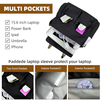 Travel Messenger Bag for Women Men: Durable Canvas Crossbody Handbag with Adjustable Strap Lightweight Laptop Purse